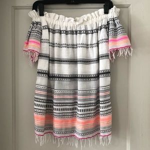 NWOT Lemlem Off the Shoulder Top